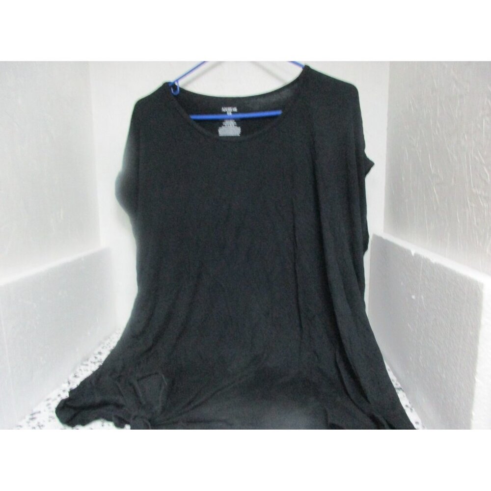Adore Me  Women's  Anna T Shirt Black Size 0X New!!!!!!